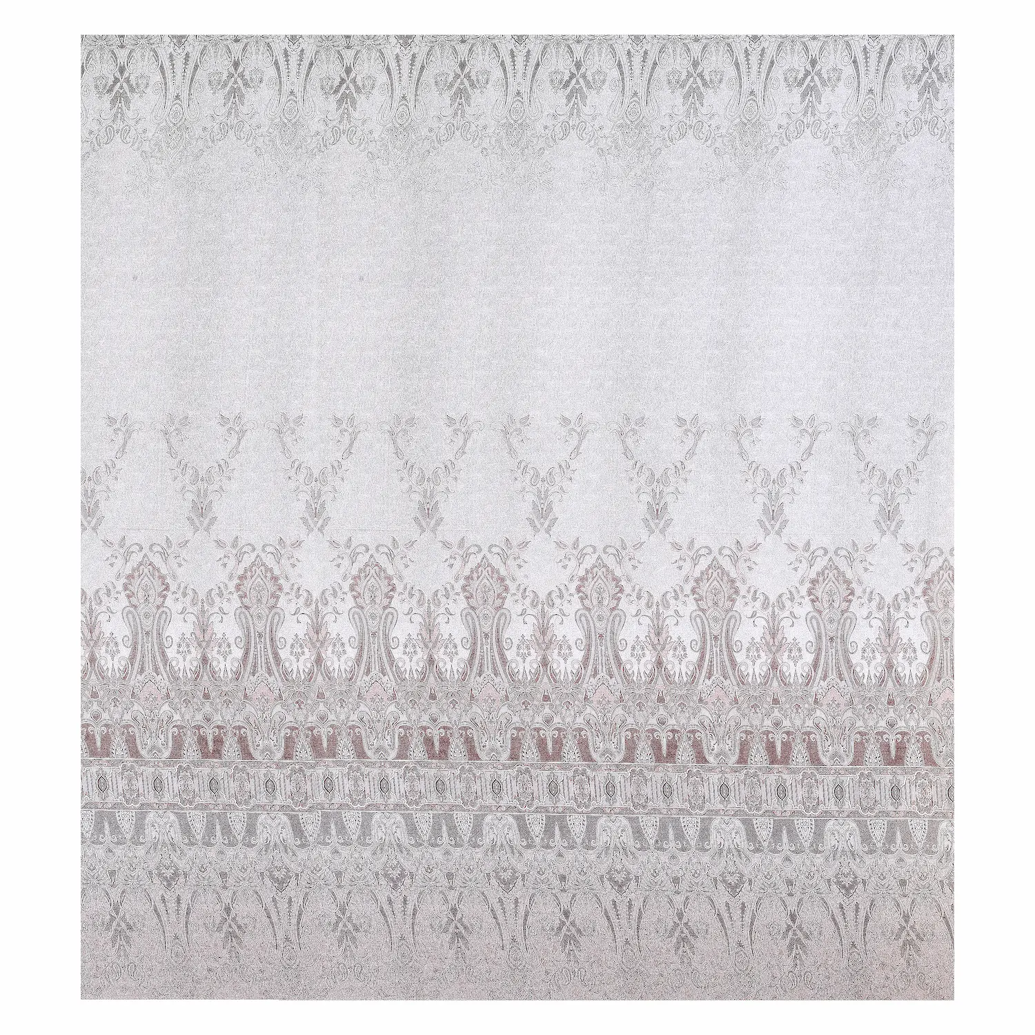Italian Baroque Mulberry 108″ x 108″ Digital Printed Cotton Bed Sheet Set - Image 6