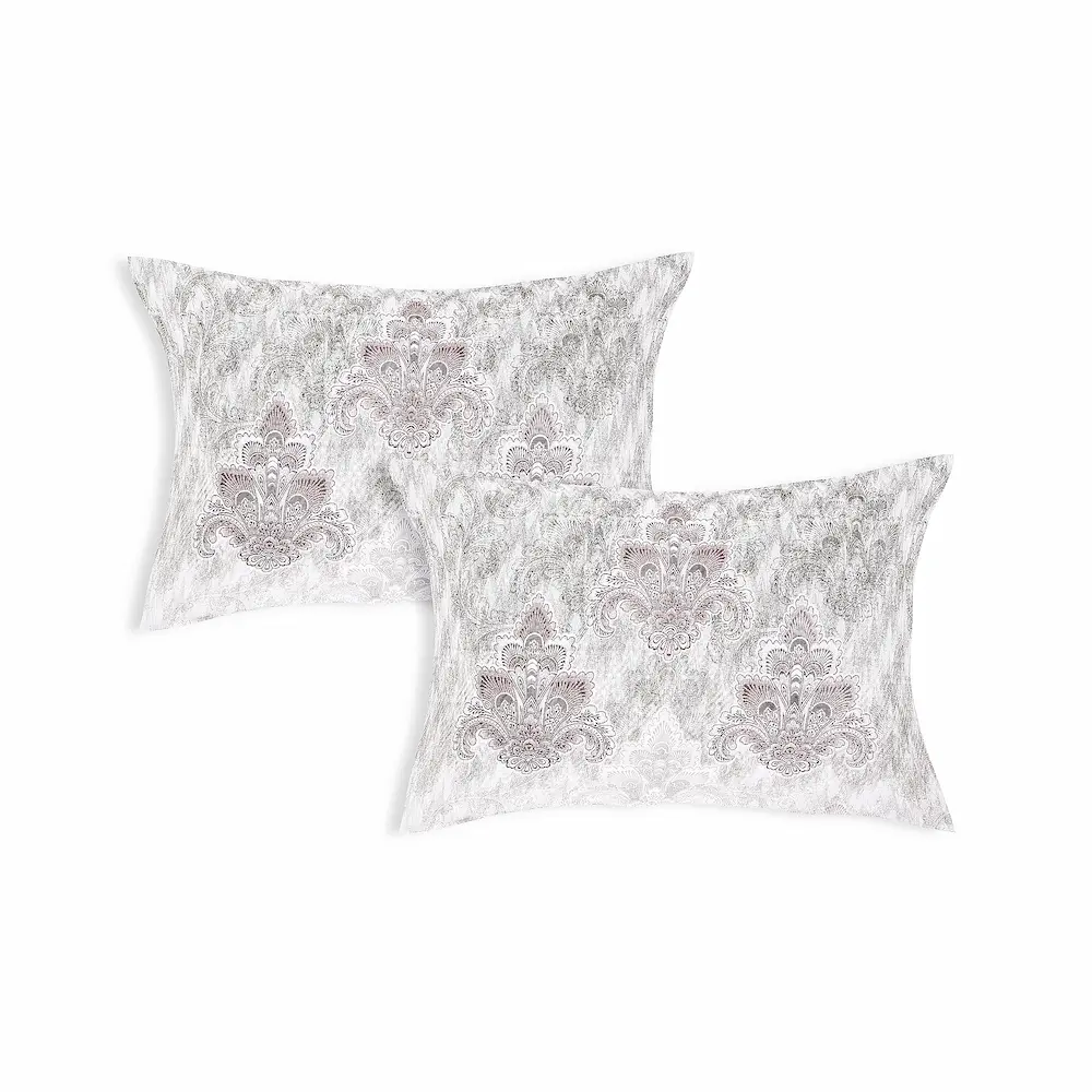 Italian Medici Rosé 108″ x 108″ Digital Printed Cotton Bed Sheet Set - Image 5