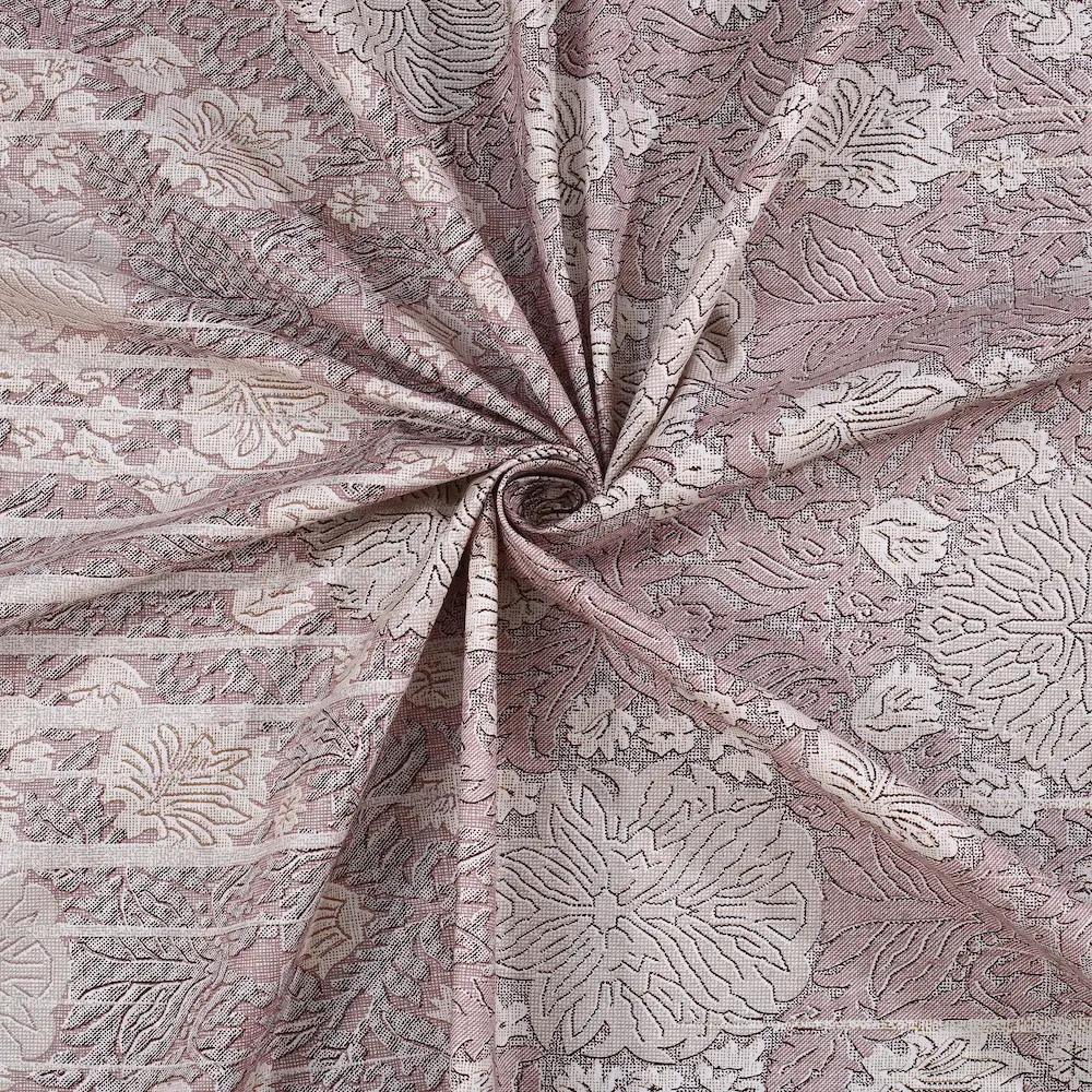 Italian Milanese Blush cotton bedsheet single piece digital printed view