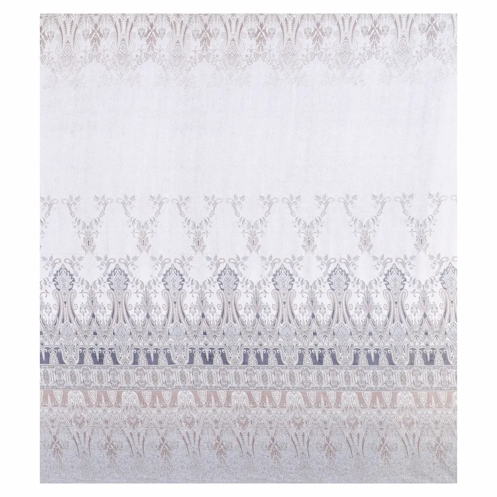 Italian Paisley Grace bedsheet design digital printed cotton pattern