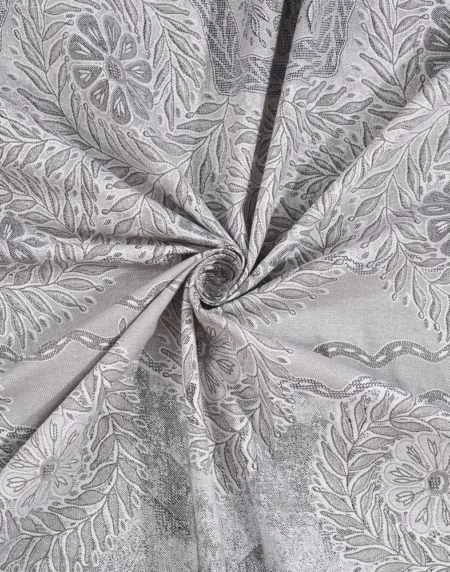 Italian Romanesque Amethyst cotton bedsheet single piece digital printed view