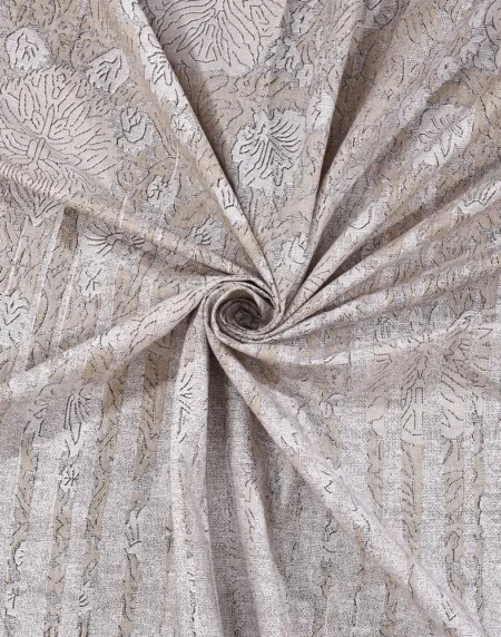 Italian Romanesque Pebble cotton bedsheet single piece digital printed view