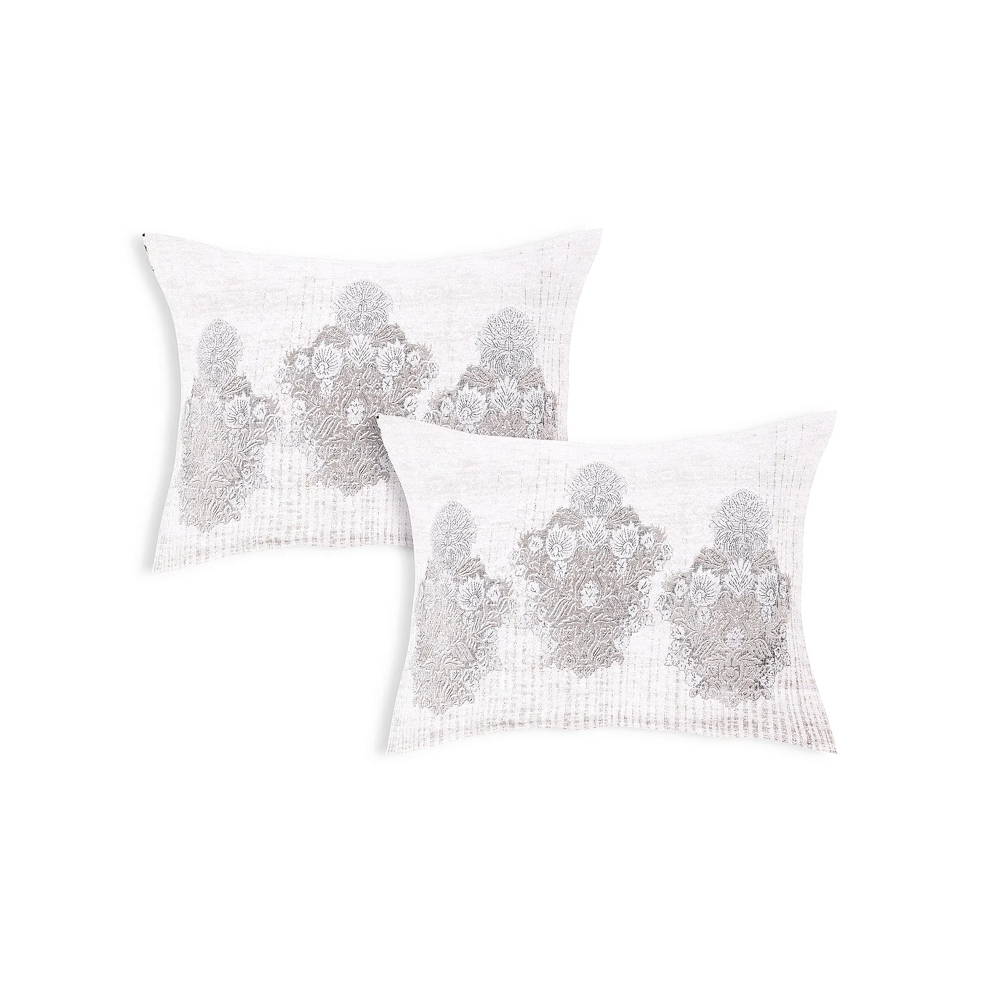 Italian Romanesque Pebble cotton pillow covers digital printed set design