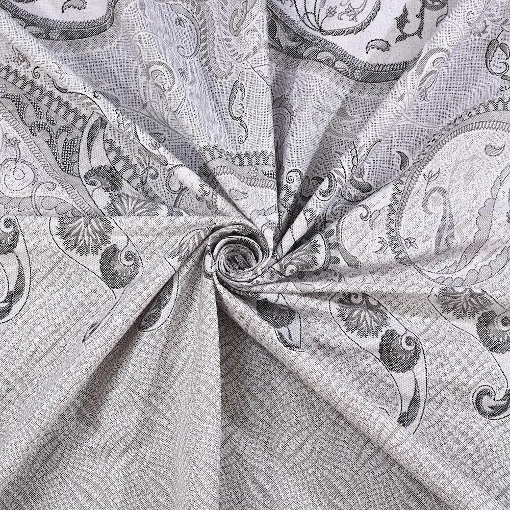 Italian Trevi Onyx cotton bedsheet single piece digital printed view