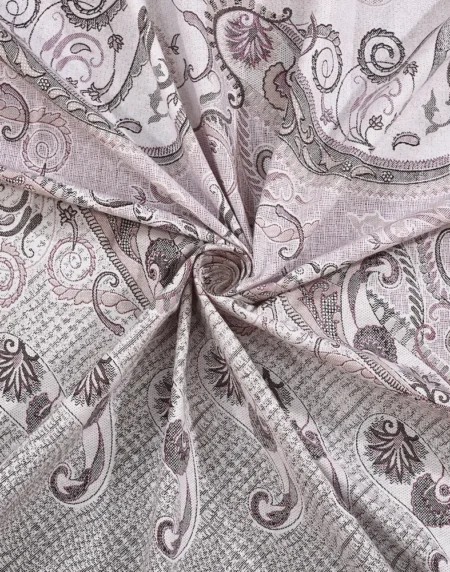Italian Trevi Orchid cotton bedsheet single piece digital printed view