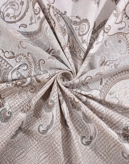 Italian Trevi Paisley cotton bedsheet single piece digital printed view