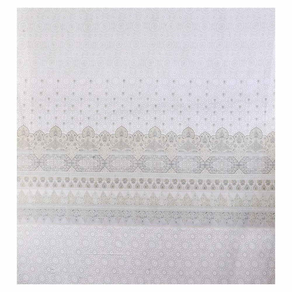 Italian Venetian Sage bedsheet design digital printed cotton pattern