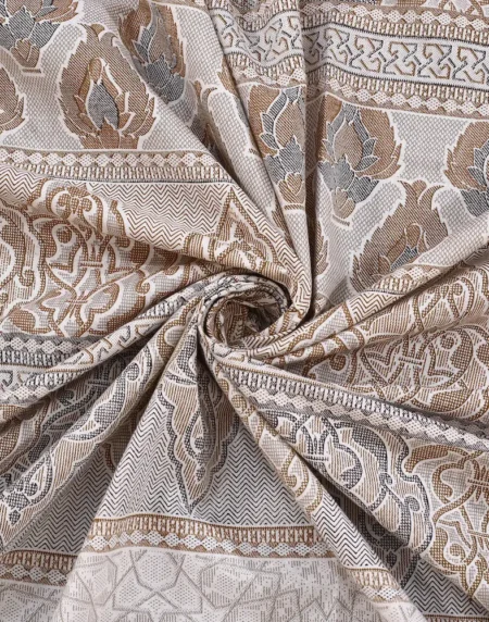 Italian Venetian Sand cotton bedsheet single piece digital printed view