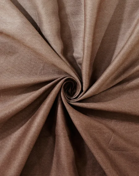Reve Ombre Mocha cotton bedsheet single piece view