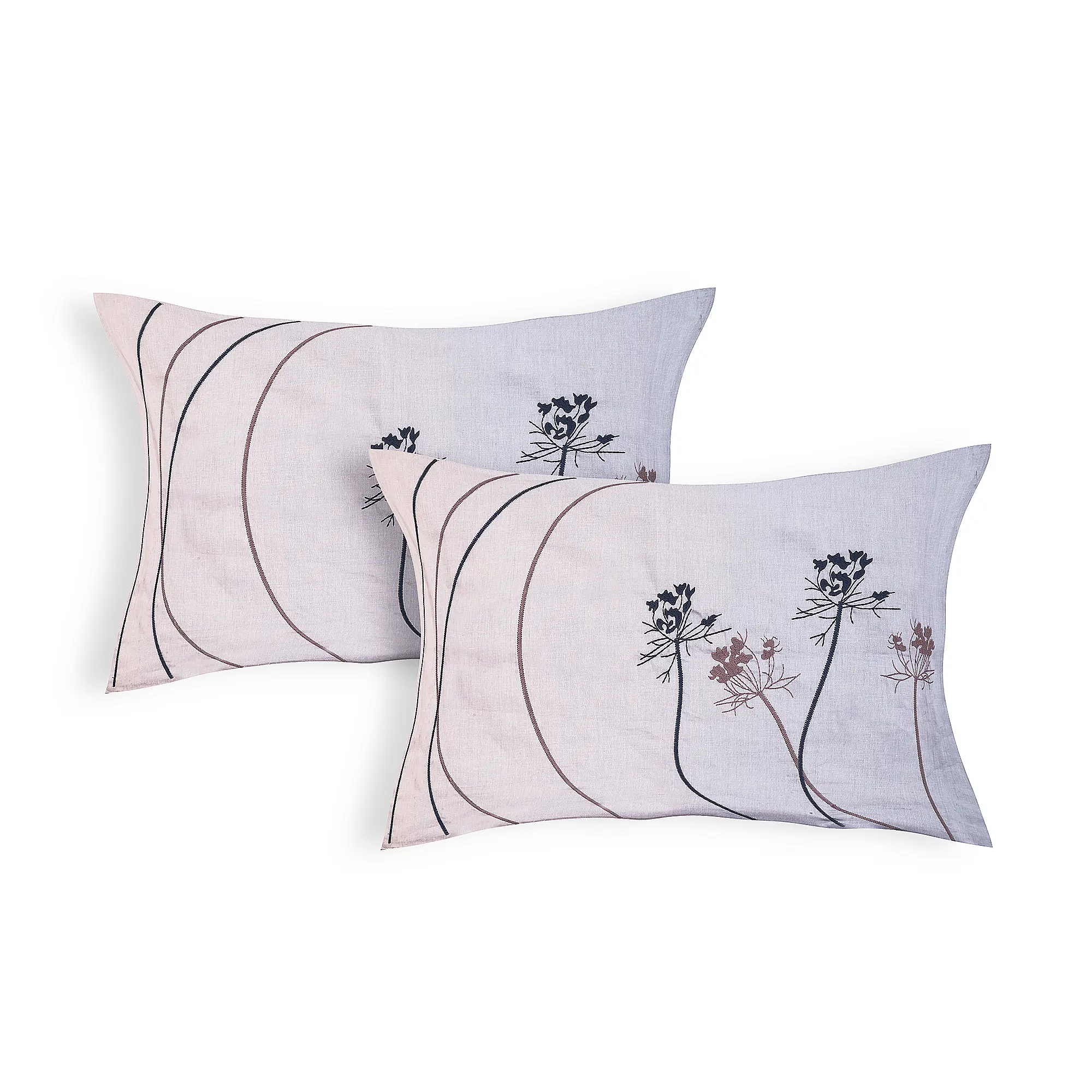 Reve Ombre Ocean cotton pillow covers set design