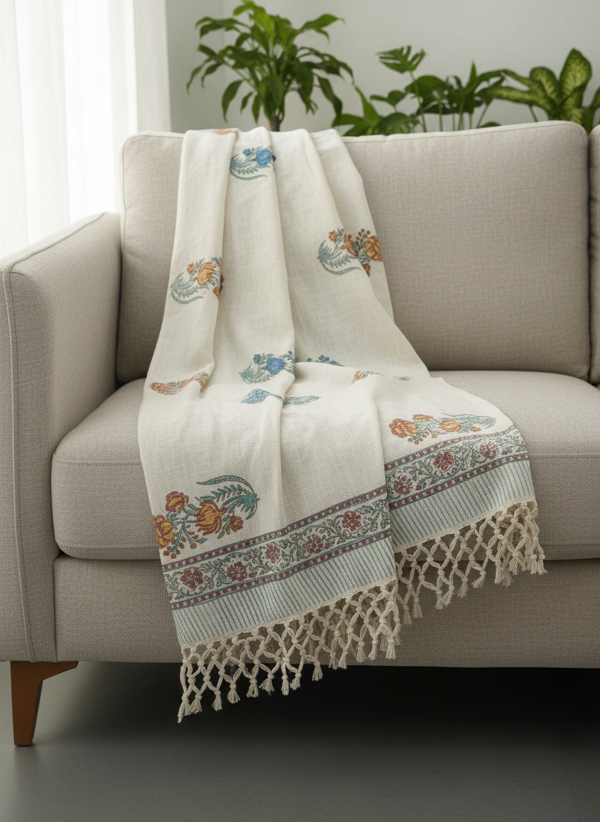 Sofa Throw Blossom Exclusive 50*70 inches