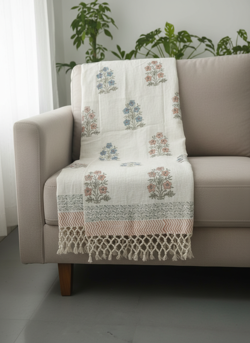 Sofa Throw Coral Exclusive 50*70 inches