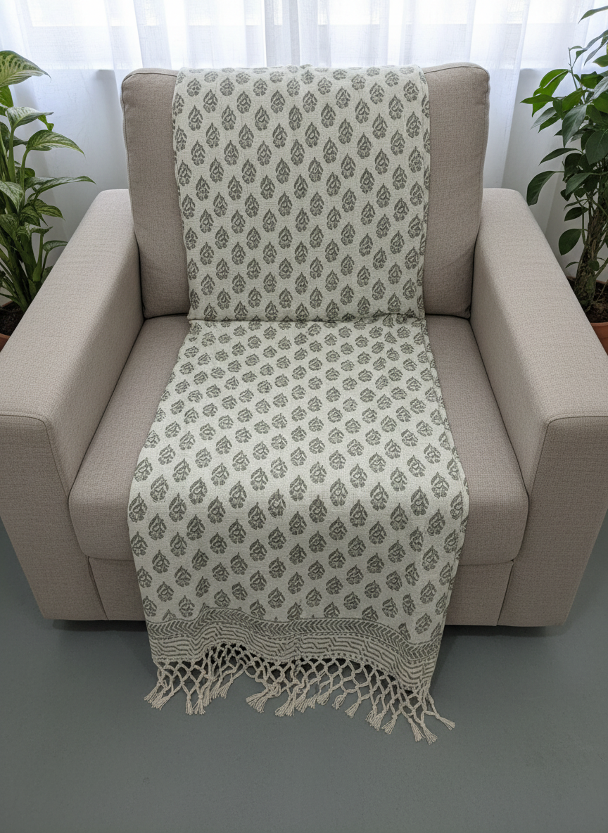 Sofa Throw Desert Motif Exclusive 50*70 inches