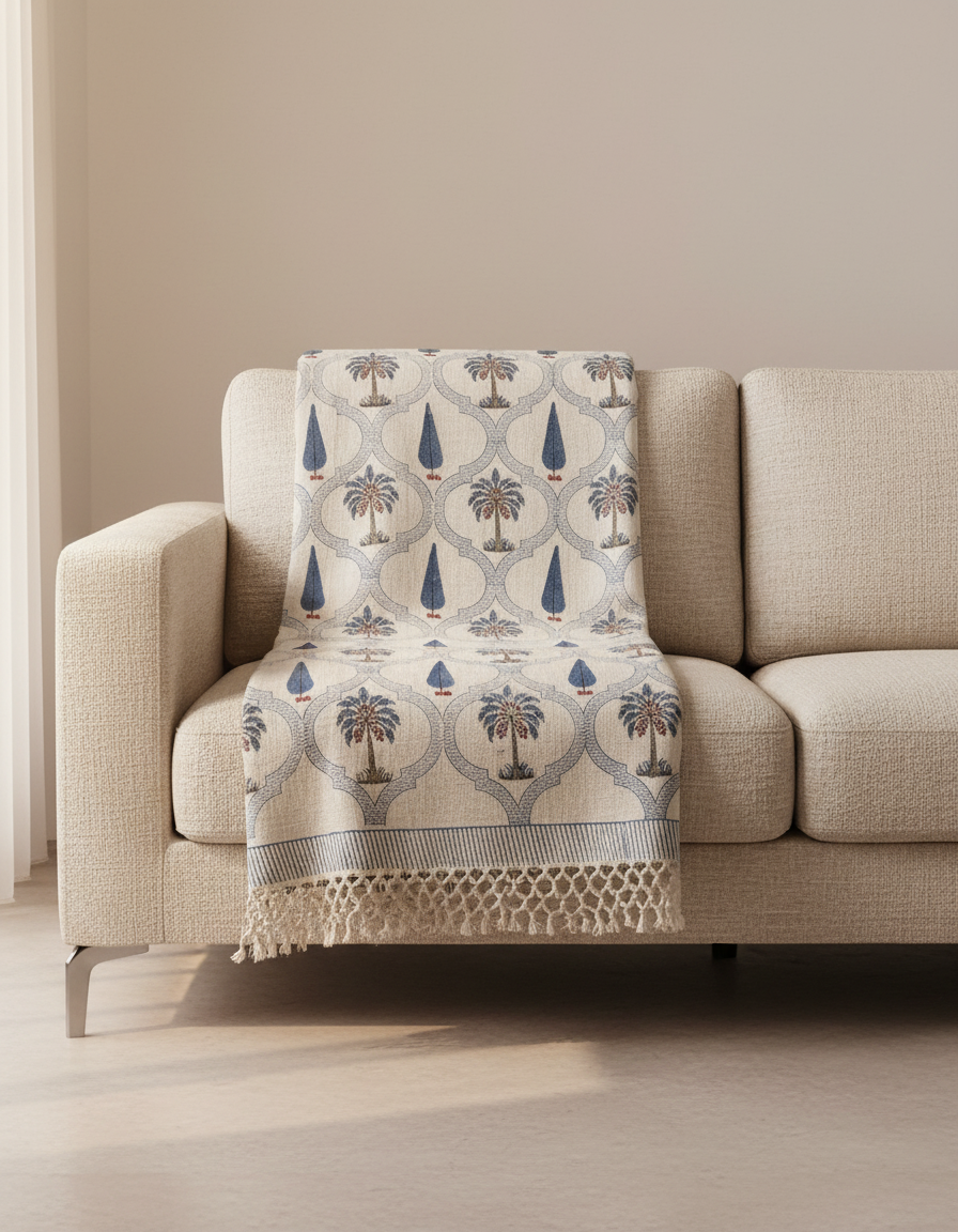 Sofa Throw Date Tree Exclusive 50*70 inches