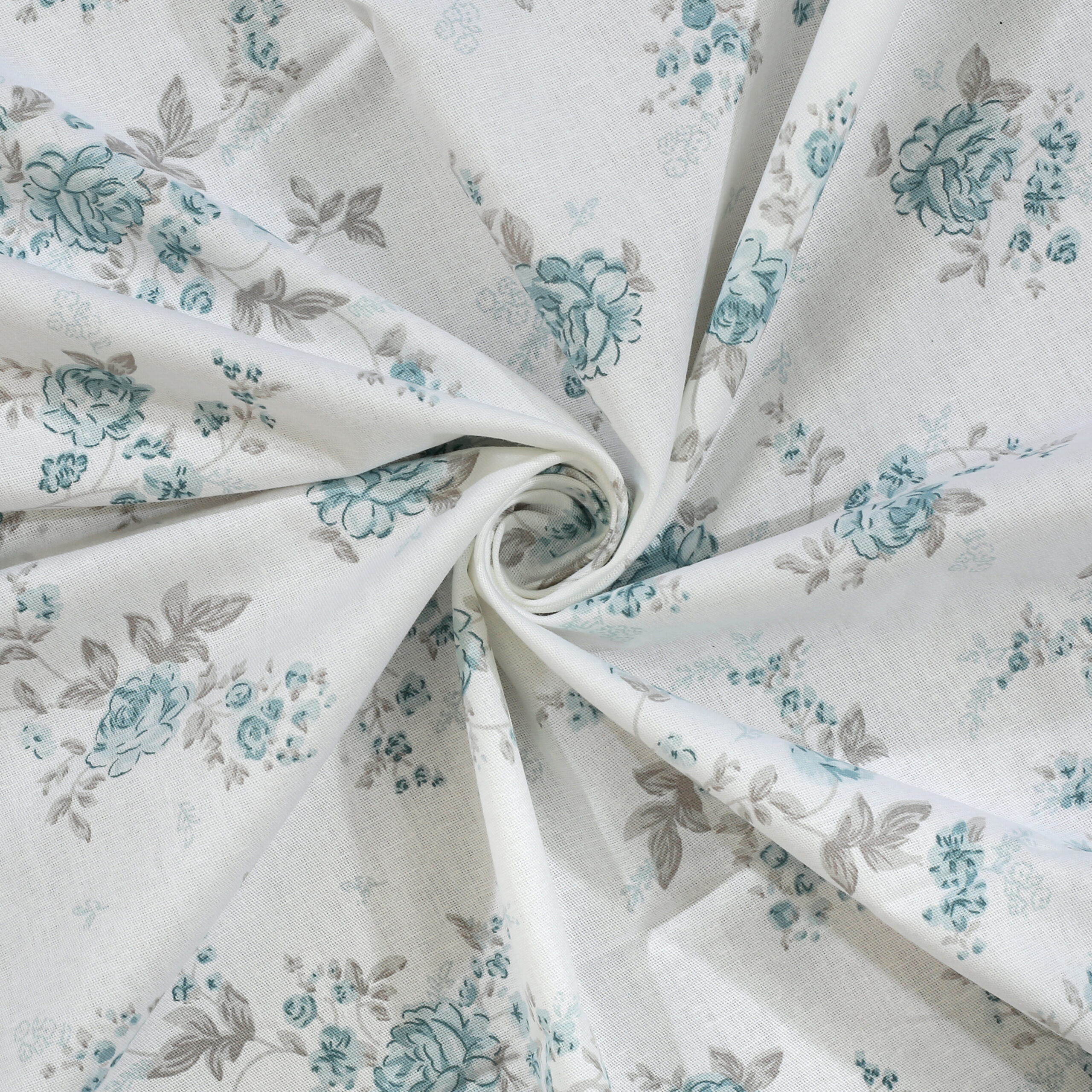 Zafiro Indio Premium Cambric Cotton Dohar Set – 4 Pieces | 210 TC Twill Cotton Bedsheet | 3-Layer Flannel Filling Doher set | Best Gifting set. - Image 4