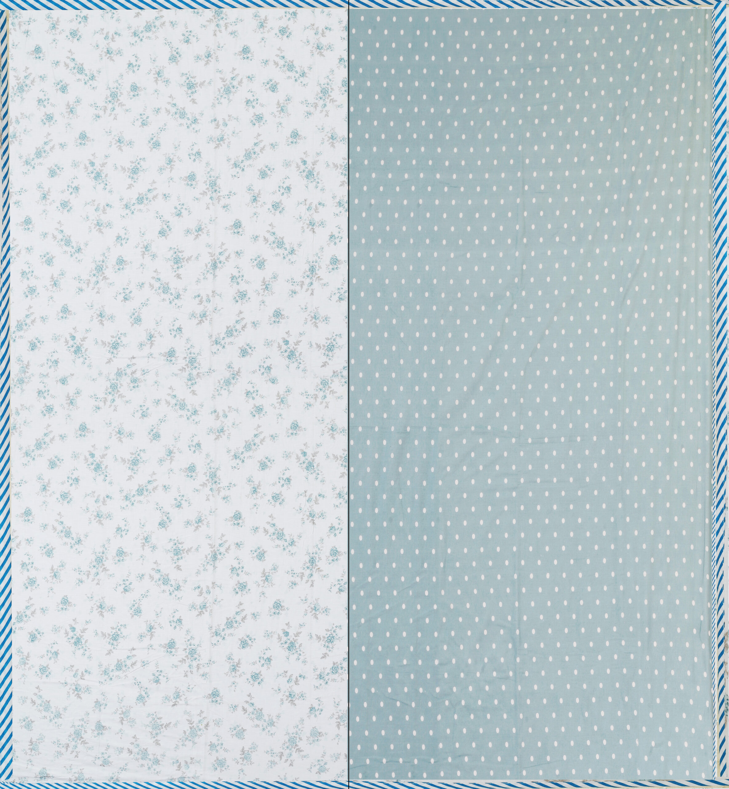 Zafiro Indio Premium Cambric Cotton Dohar Set – 4 Pieces | 210 TC Twill Cotton Bedsheet | 3-Layer Flannel Filling Doher set | Best Gifting set. - Image 3