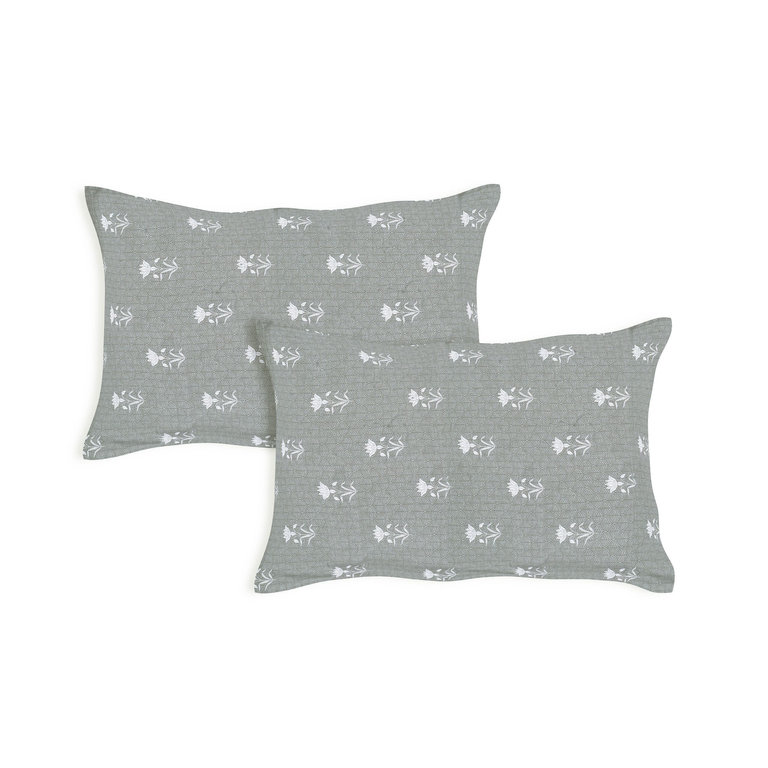 Zafiro Indio Premium Cambric Cotton Dohar Set – 4 Pieces | 210 TC Twill Cotton Bedsheet | 3-Layer Flannel Filling Doher set | Best Gifting set. - Image 4