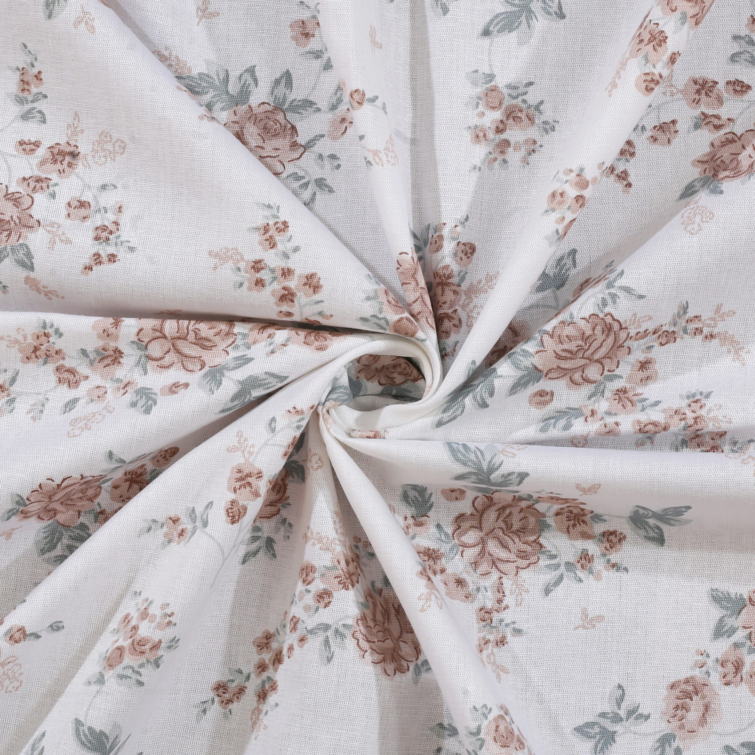 Zafiro Indio Premium Cambric Cotton Dohar Set – 4 Pieces | 210 TC Twill Cotton Bedsheet | 3-Layer Flannel Filling Doher set | Best Gifting set. - Image 4