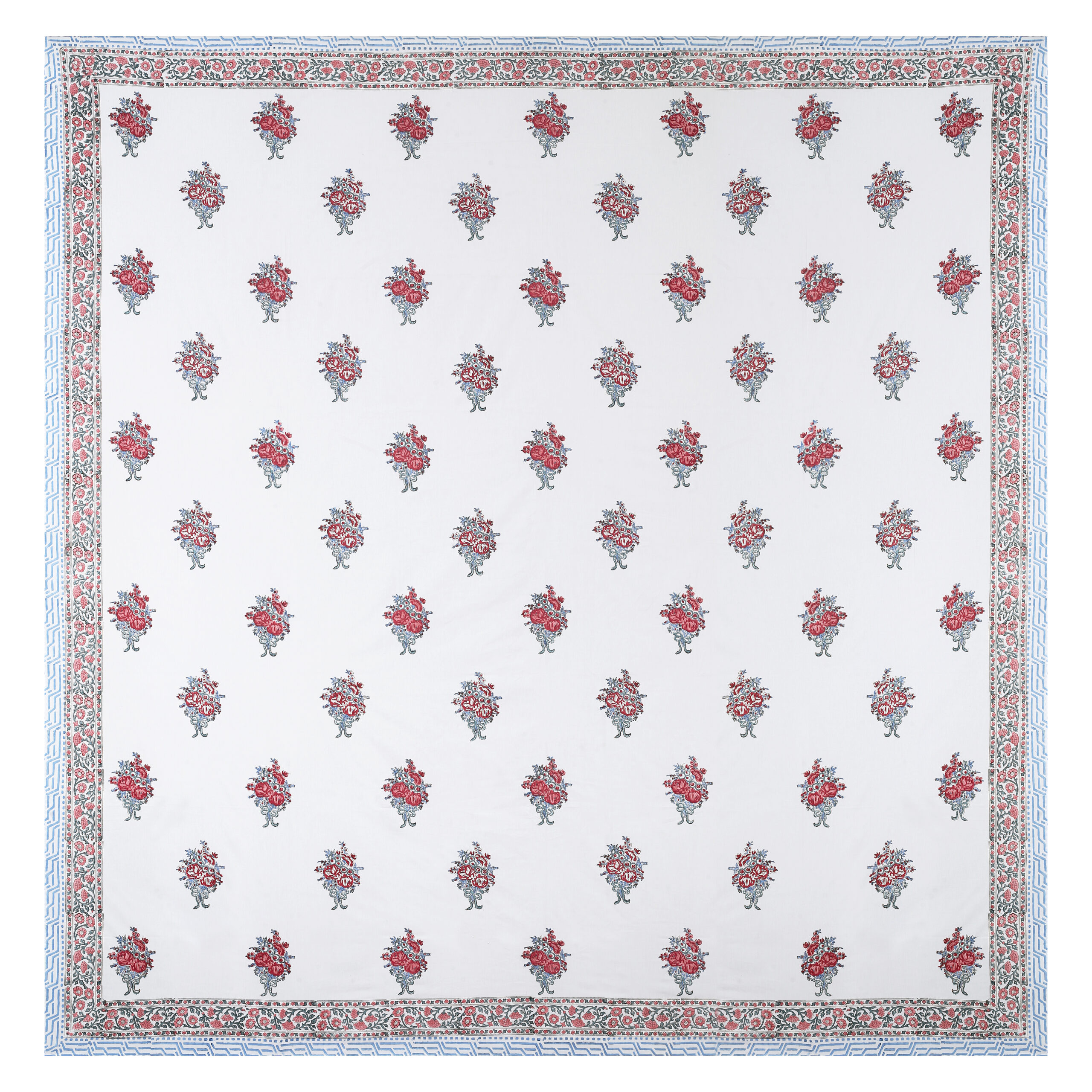 Marilyn Glory 300 TC Handblock Bedsheet - Image 4