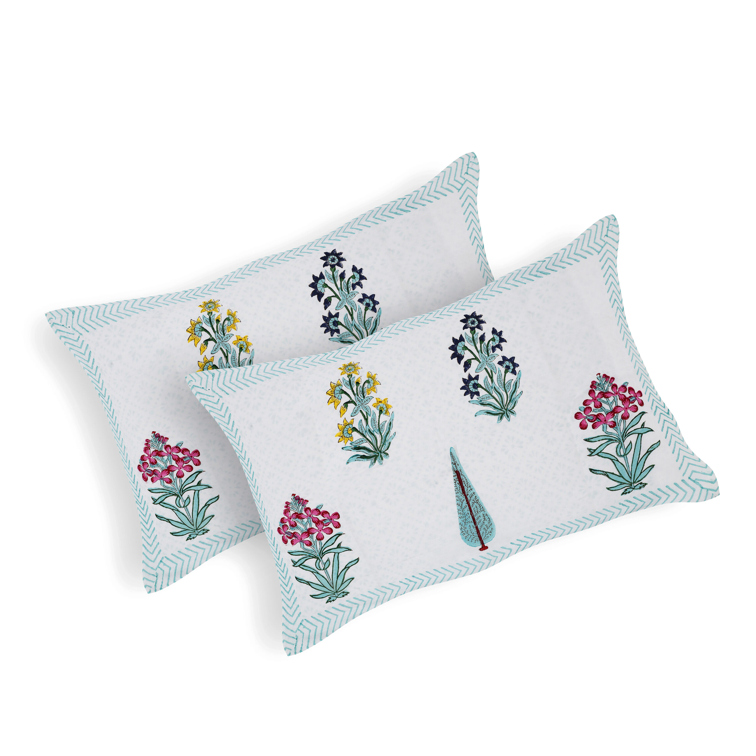 Marilyn Olivia 300 TC Handblock Bedsheet - Image 4